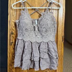 Zenana outfitters Elegant Lace Trimmed Women's Top